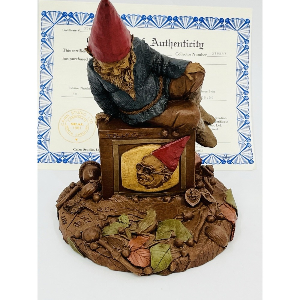 Tom Clark Telly Gnome Edition 58 TV Television 1987 Cairn Studio